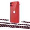 Чохол Upex Crossbody Protection Case для iPhone 11 Crystal with Aide Burgundy Camouflage and Cap Silver (UP102496)