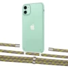 Чохол Upex Crossbody Protection Case для iPhone 11 Crystal with Aide Lime Camouflage and Cap Silver (UP102500)