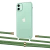Чохол Upex Crossbody Protection Case для iPhone 11 Crystal with Aide Mint and Cap Gold (UP102515)