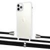 Чехол Upex Crossbody Protection Case для iPhone 11 Pro Crystal with Aide Black and Casquette Silver (UP102681)