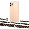 Чехол Upex Crossbody Protection Case для iPhone 11 Pro Crystal with Aide Cinnamon Camouflage and Casquette Silver (UP102708)