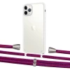 Чохол Upex Crossbody Protection Case для iPhone 11 Pro Crystal with Aide Rouge Cramoisi and Casquette Silver (UP102714)