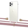 Чехол Upex Crossbody Protection Case для iPhone 11 Pro Max Crystal with Aide Carnation and Casquette Gold (UP103006)