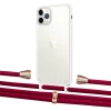 Чехол Upex Crossbody Protection Case для iPhone 11 Pro Crystal with Aide Chili Pepper and Casquette Gold (UP102728)