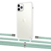 Чохол Upex Crossbody Protection Case для iPhone 11 Pro Max Crystal with Aide Pistachio and Cap Silver (UP103036)