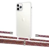 Чехол Upex Crossbody Protection Case для iPhone 11 Pro Crystal with Aide Melanger and Cap Silver (UP102781)