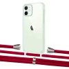 Чохол Upex Crossbody Protection Case для iPhone 12 mini Crystal with Aide Red and Casquette Silver (UP103522)