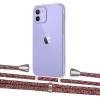 Чехол Upex Crossbody Protection Case для iPhone 12 mini Crystal with Aide Melanger and Casquette Silver (UP103551)