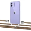 Чехол Upex Crossbody Protection Case для iPhone 12 | 12 Pro Crystal with Aide Couleur Vintage and Casquette Silver (UP103273)