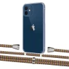 Чохол Upex Crossbody Protection Case для iPhone 12 mini Crystal with Aide Couleur Vintage and Casquette Silver (UP103553)