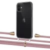 Чехол Upex Crossbody Protection Case для iPhone 12 | 12 Pro Crystal with Aide Carnation and Casquette Gold (UP103286)