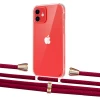 Чехол Upex Crossbody Protection Case для iPhone 12 | 12 Pro Crystal with Aide Chili Pepper and Casquette Gold (UP103288)