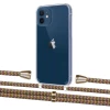 Чохол Upex Crossbody Protection Case для iPhone 12 mini Crystal with Aide Couleur Vintage and Casquette Gold (UP103588)