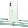 Чохол Upex Crossbody Protection Case для iPhone 12 mini Crystal with Aide Pistachio and Cap Silver (UP103596)