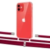 Чехол Upex Crossbody Protection Case для iPhone 12 | 12 Pro Crystal with Aide Chili Pepper and Cap Silver (UP103323)