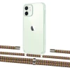 Чехол Upex Crossbody Protection Case для iPhone 12 mini Crystal with Aide Couleur Vintage and Cap Silver (UP103623)