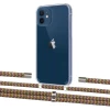 Чехол Upex Crossbody Protection Case для iPhone 12 mini Crystal with Aide Couleur Vintage and Cap Silver (UP103623)