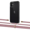 Чохол Upex Crossbody Protection Case для iPhone 12 mini Crystal with Aide Carnation and Cap Gold (UP103636)