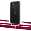 Чехол Upex Crossbody Protection Case для iPhone 12 | 12 Pro Crystal with Aide Chili Pepper and Cap Gold (UP103358)
