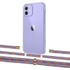 Чохол Upex Crossbody Protection Case для iPhone 12 mini Crystal with Aide Blue Sunset and Cap Gold (UP103649)