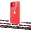 Чехол Upex Crossbody Protection Case для iPhone 12 | 12 Pro Crystal with Aide Orange Azure and Cap Gold (UP103370)