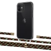Чохол Upex Crossbody Protection Case для iPhone 12 mini Crystal with Aide Cinnamon Camouflage and Cap Gold (UP103653)