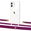 Чохол Upex Crossbody Protection Case для iPhone 12 mini Crystal with Aide Rouge Cramoisi and Cap Gold (UP103659)