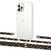 Чохол Upex Crossbody Protection Case для iPhone 12 Pro Max Crystal with Aide Cinnamon Camouflage and Cap Silver (UP103898)