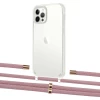 Чохол Upex Crossbody Protection Case для iPhone 12 Pro Max Crystal with Aide Carnation and Cap Gold (UP103916)
