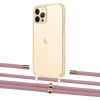 Чохол Upex Crossbody Protection Case для iPhone 12 Pro Max Crystal with Aide Carnation and Cap Gold (UP103916)