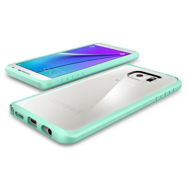 Чохол Spigen для Samsung Note 5 Ultra Hybrid Mint (SGP11685)
