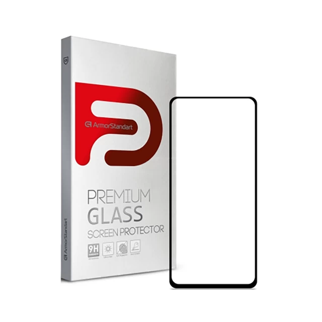 Защитное стекло ArmorStandart Full Glue для Xiaomi Poco X3 Black (ARM59756)