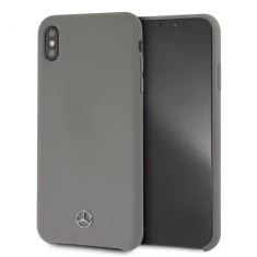 Чохол Mercedes для iPhone XS Max Silicone Grey (MEHCI65SILGR)