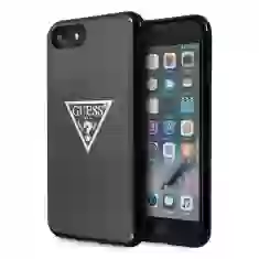 Чохол Guess Glitter Triangle для iPhone SE 2020/8/7 Black (GUHCI8SGTLBK)
