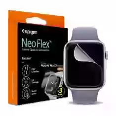 Захисна плівка Spigen для Apple Watch 4 | 5 | 6 | SE 44 mm Neo Flex HD Transparent (062FL25574)