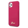 Чохол Guess Silicone Vintage Gold Logo для iPhone 11 Pro Red (GUHCN58LSLMGRE)