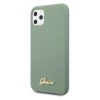 Чехол Guess Silicone Vintage Gold Logo для iPhone 11 Pro Gold (GUHCN58LSLMGKA)