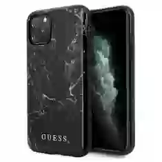 Чохол Guess Marble для iPhone 11 Pro Max Black (GUHCN65PCUMABK)