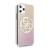 Чехол Guess Circle Glitter для iPhone 11 Pro Pink (GUHCN58PCUGLPI)