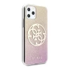 Чохол Guess Circle Glitter для iPhone 11 Pro Pink (GUHCN58PCUGLPI)