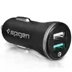 Автомобільний зарядний пристрій Spigen Essential Quick Charge 3.0 2.4 A (000CG20643)