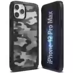 Чохол Ringke Fusion X Design Camo для iPhone 12 Pro Max Black (XDAP0017)