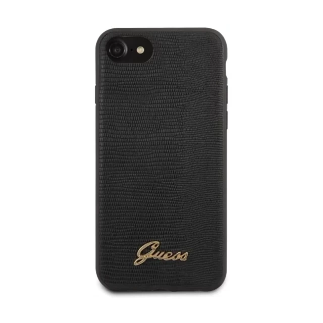 Чохол Guess Lizard Collection для iPhone SE 2020/8/7 Black (GUHCI8PCUMLLIBK)