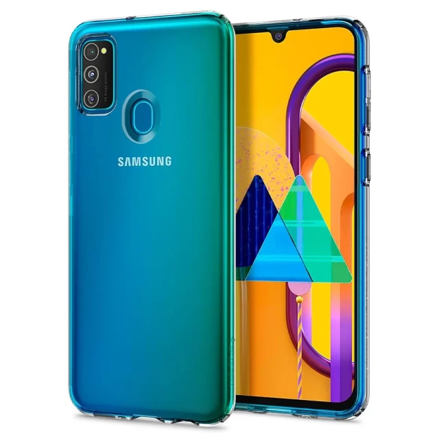 Чехол Spigen для Samsung Galaxy M21 Liquid Case Crystal Clear (ACS00485)