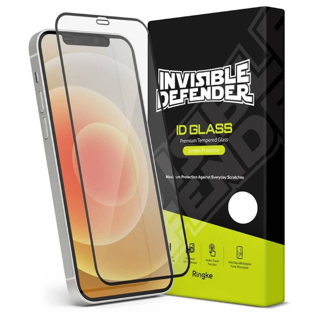 Защитное стекло Ringke Invisible Defender ID Full Glass 9H для iPhone 12 mini (G7F022)