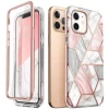 Чехол и защитное стекло Supcase Cosmo для iPhone 12 | 12 Pro Marble (843439132702)