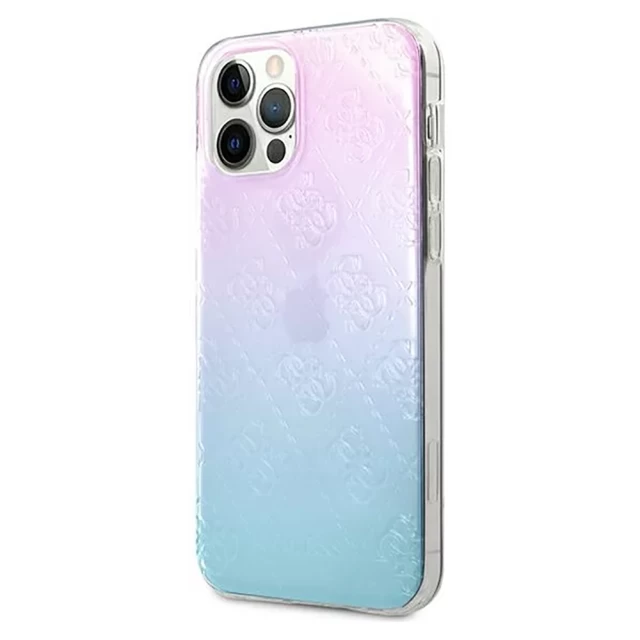 Чехол Guess Pattern Collection для iPhone 12 | 12 Pro Pink (GUHCP12M3D4GGBP)