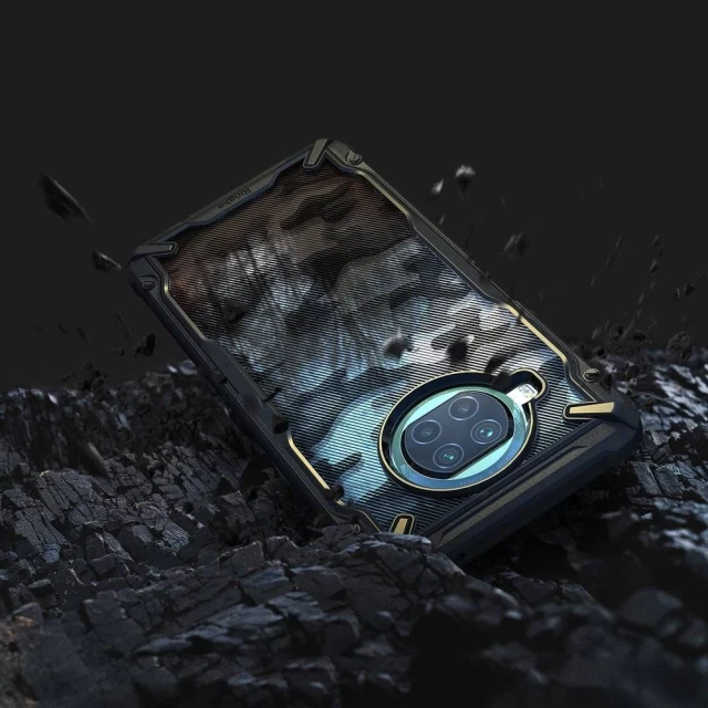 Чехол Ringke Fusion X Camo для Xiaomi MI 10T Lite Black (8809785454310)