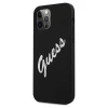 Чехол Guess Silicone Vintage для iPhone 12 | 12 Pro White (GUHCP12MLSVSBW)