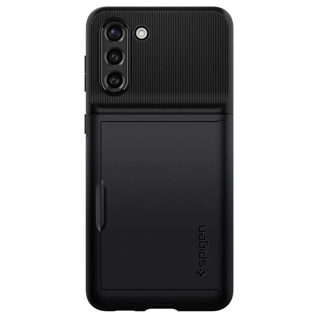 Чехол Spigen для Samsung Galaxy S21 Plus Slim Armor CS Black (ACS02393)